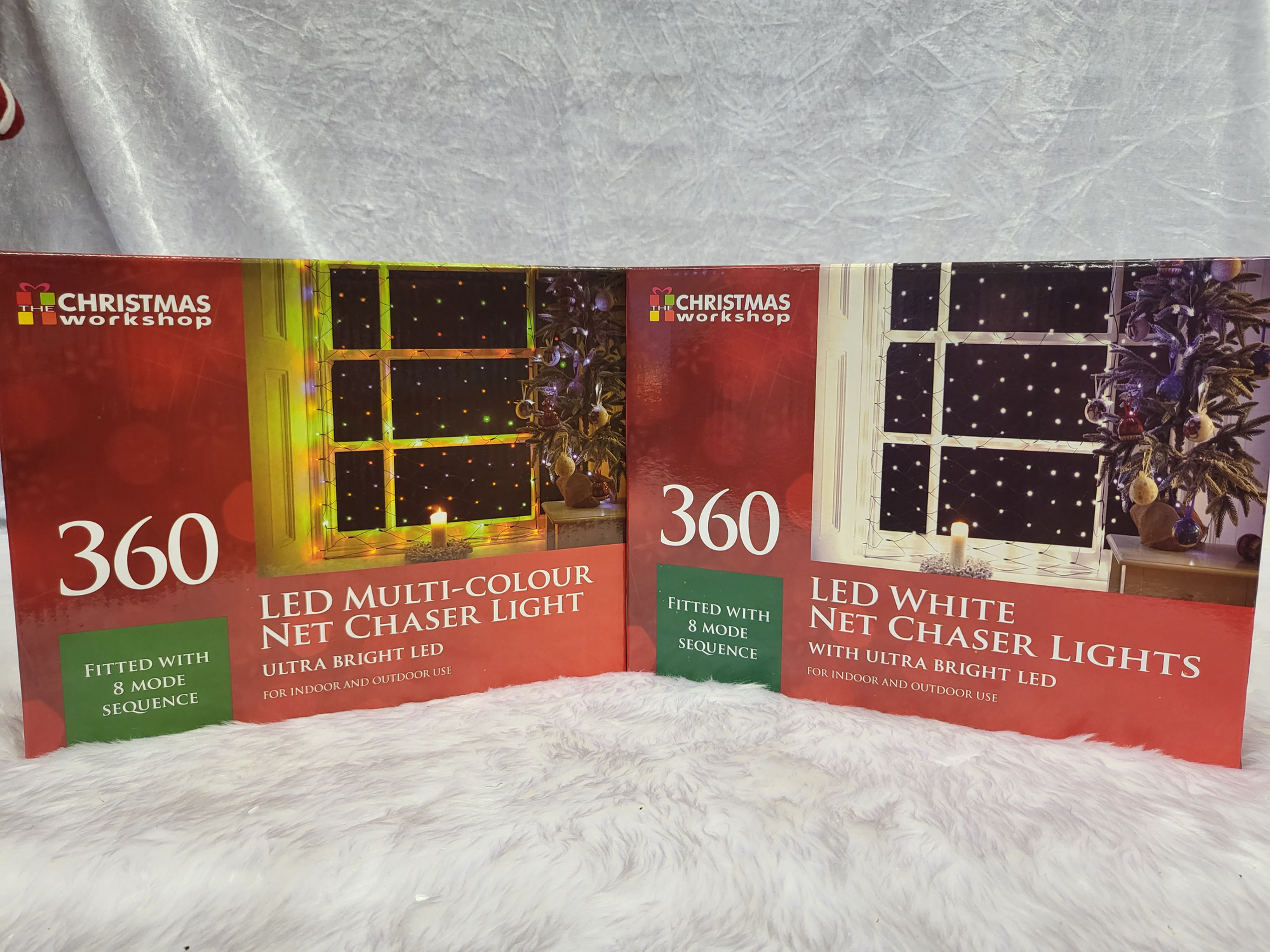 Christmas Workshop 360 LED Net Chaser Lights