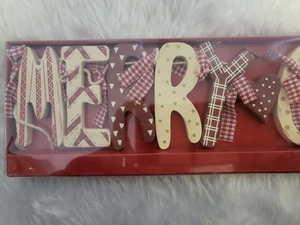 Thumbnail: Merry Christmas Garland