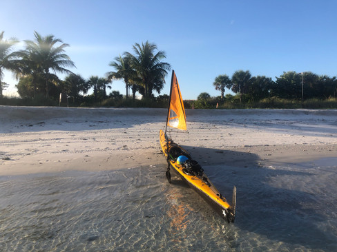 Florida - Peanut Island - Rockpool Taran Kayak - Kayak Sailing