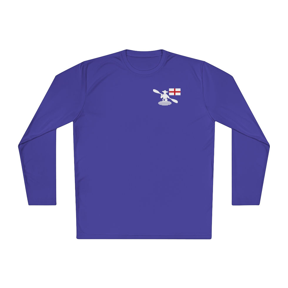 Thumbnail: Long Sleeve Shirt - Around on my Kayak - England Flag