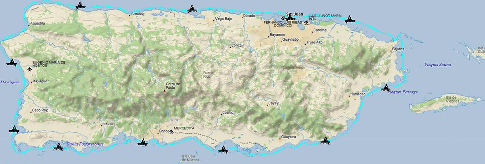 Around Puerto Rico by Kayak