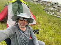 Ilha de Vancouver - Acampamento - Tenda MSR