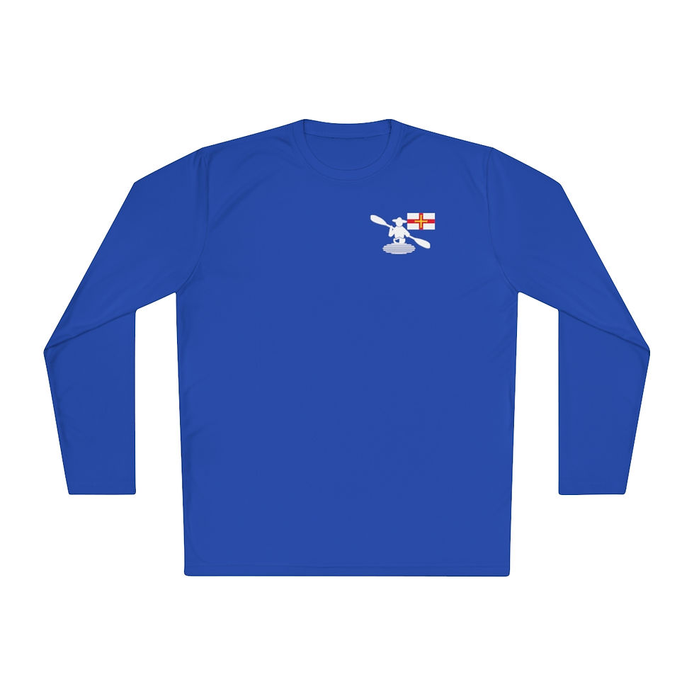Thumbnail: Long Sleeve Shirt - Around on my Kayak - Guernsey Flag