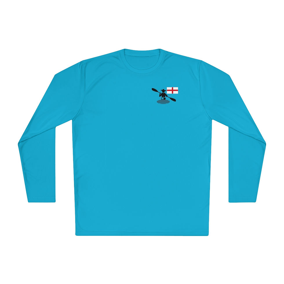 Thumbnail: Long Sleeve Shirt - Around on my Kayak - England Flag