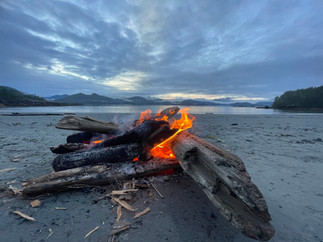 Vancouver island - West Coast - Bonfire
