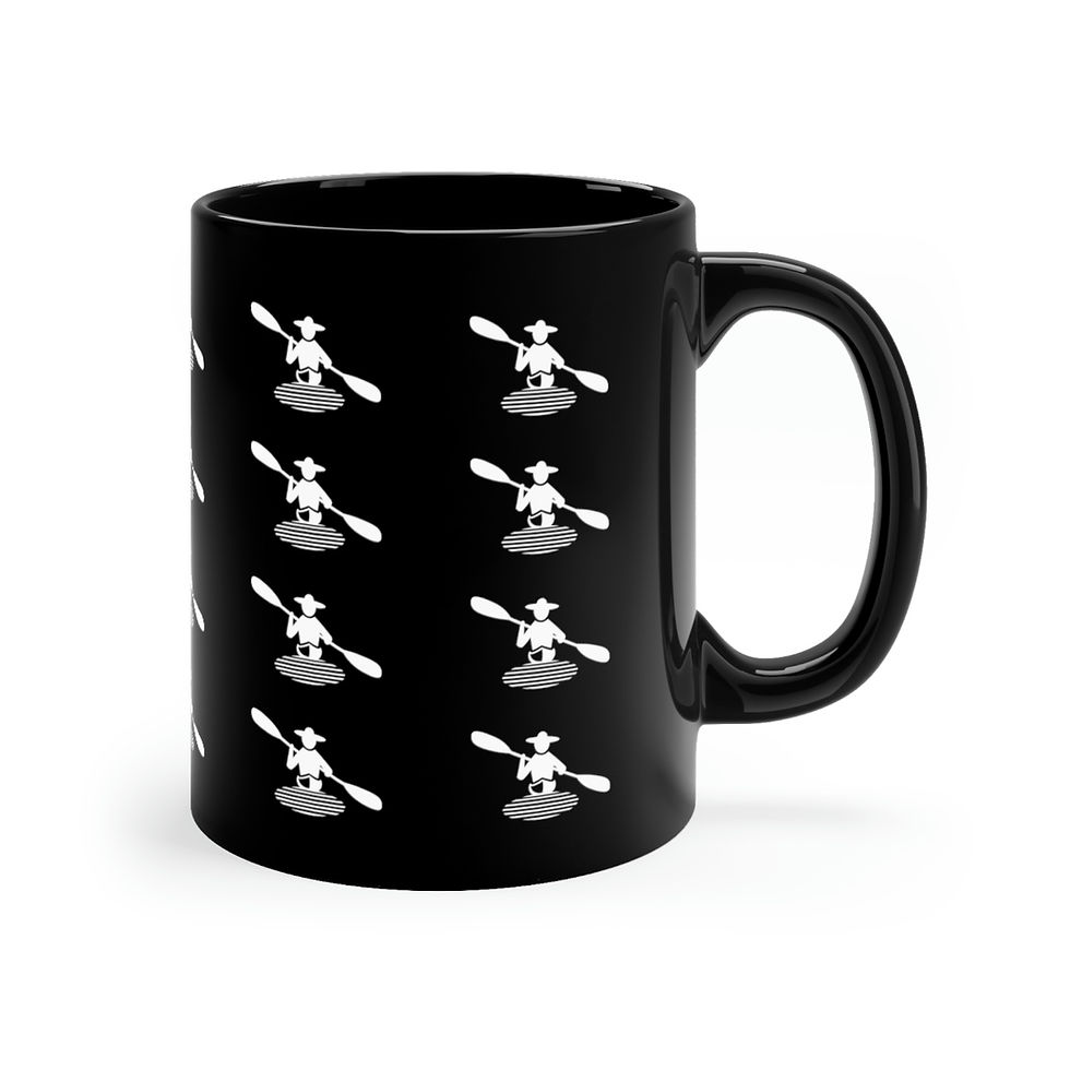 Miniatura: Black Mug - Around on my kayak