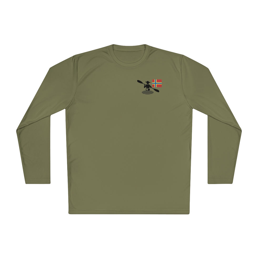 Thumbnail: Long Sleeve Shirt - Around on my Kayak - Orkneys Flag