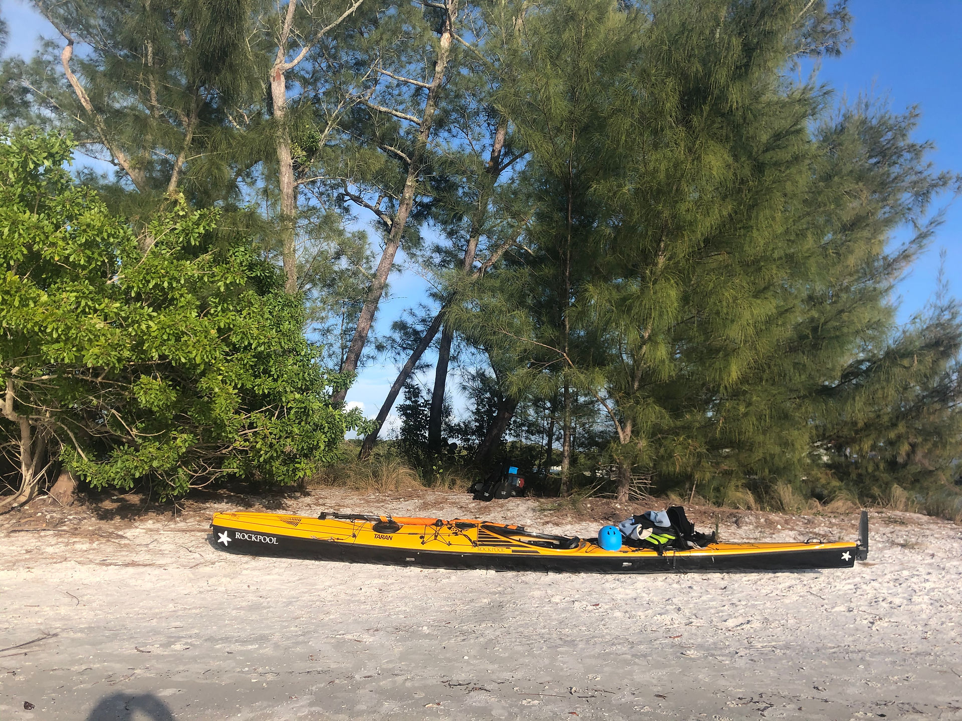 Florida Gulf Coast beach - Rockpool taran kayak