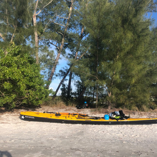 Florida Gulf Coast beach - Rockpool taran kayak