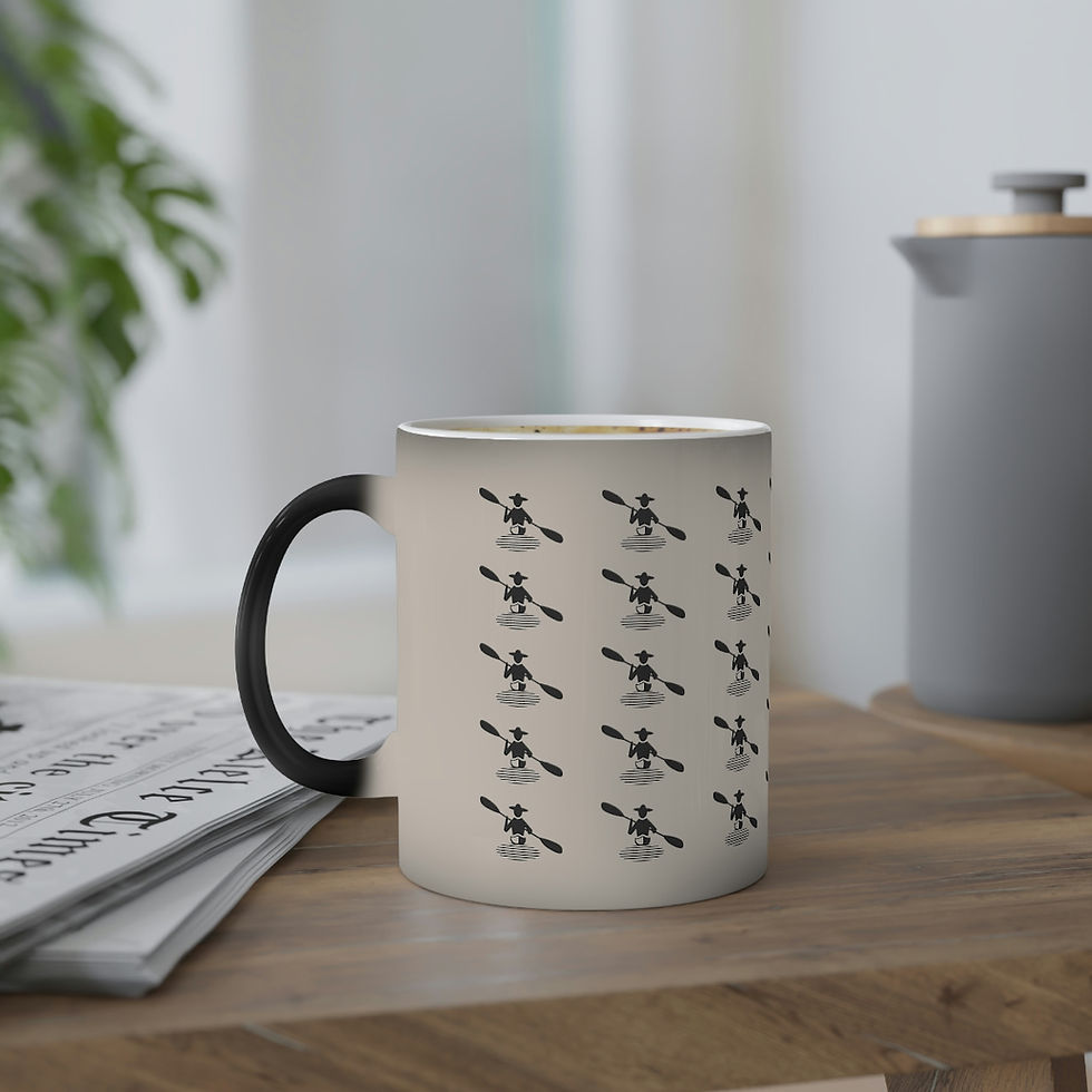 Thumbnail: AMK Voyager Patterned Color-Changing Mug