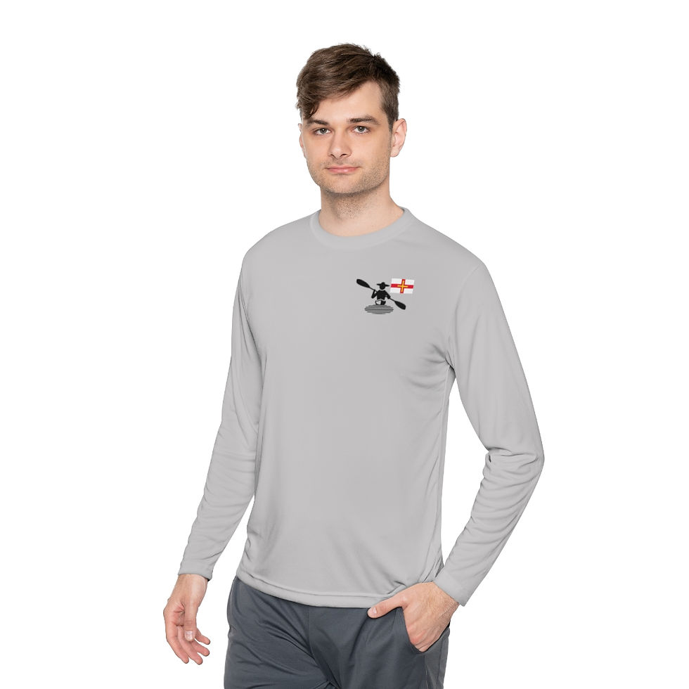 Thumbnail: Long Sleeve Shirt - Around on my Kayak - Guernsey Flag
