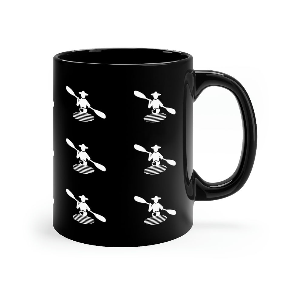 Thumbnail: Midnight Black mug 11oz - Voyager