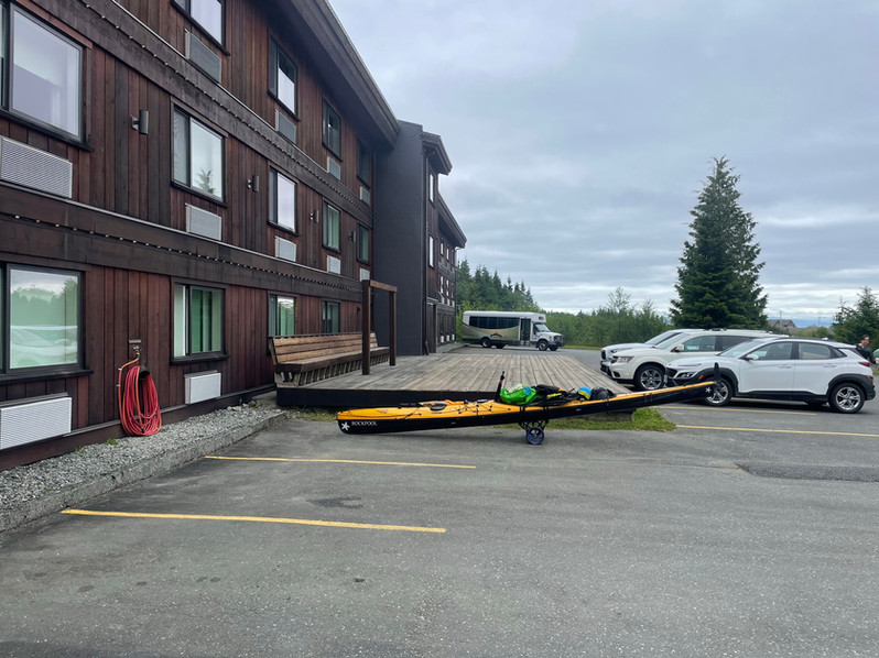 Vancouver Island - Port Hardy - Kwa'lilas Hotel - Rockpool Taran Kayak