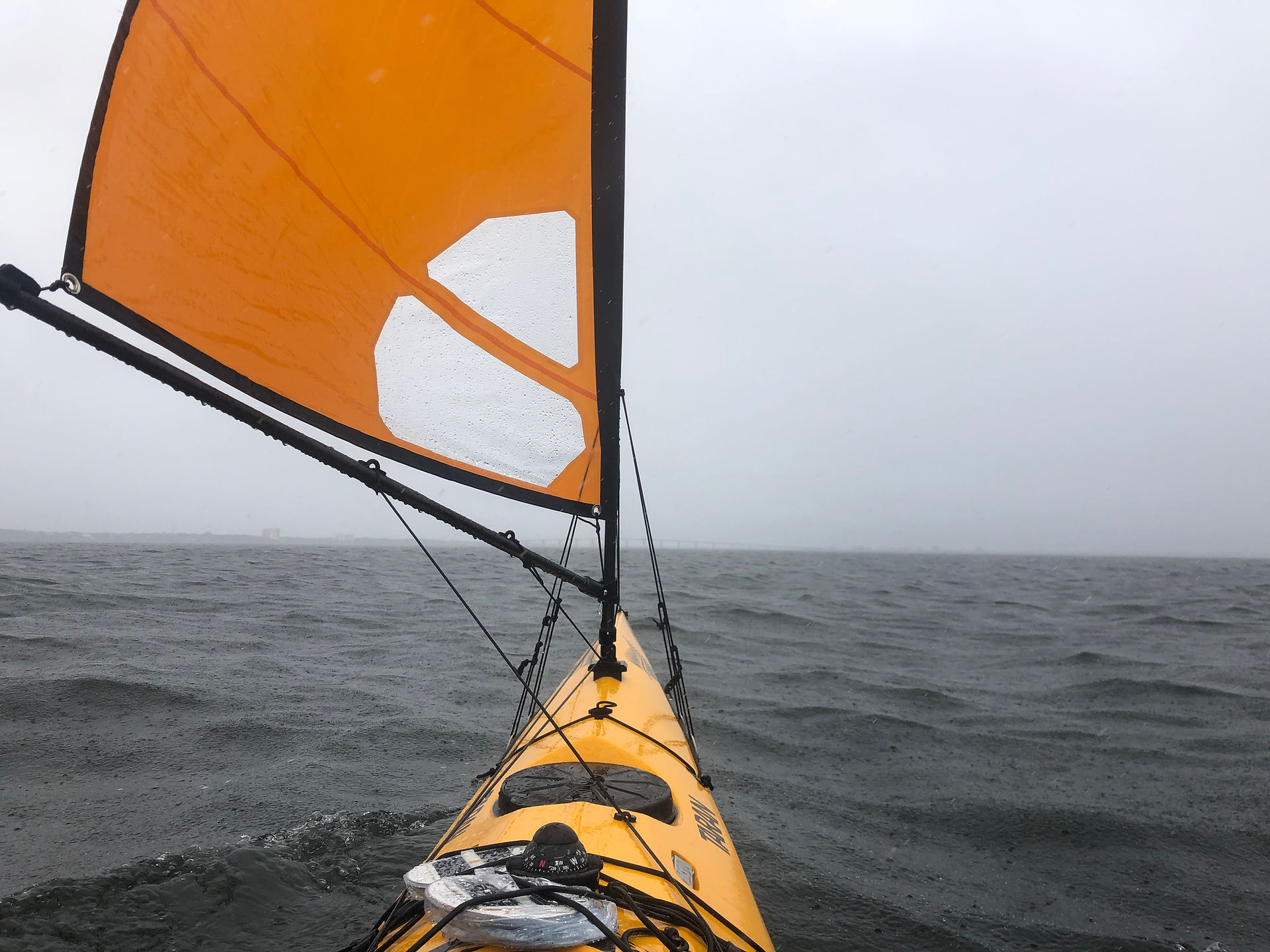 Rockpool Taran Kayak - Kayak Sailing