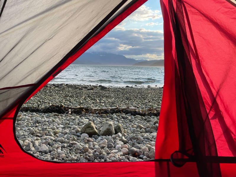 Vancouver Island - Johnstone Strait -MSR Tent