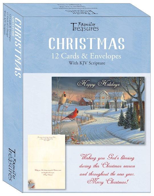 Boxed-Christmas-Wintertime (Box Of 12)