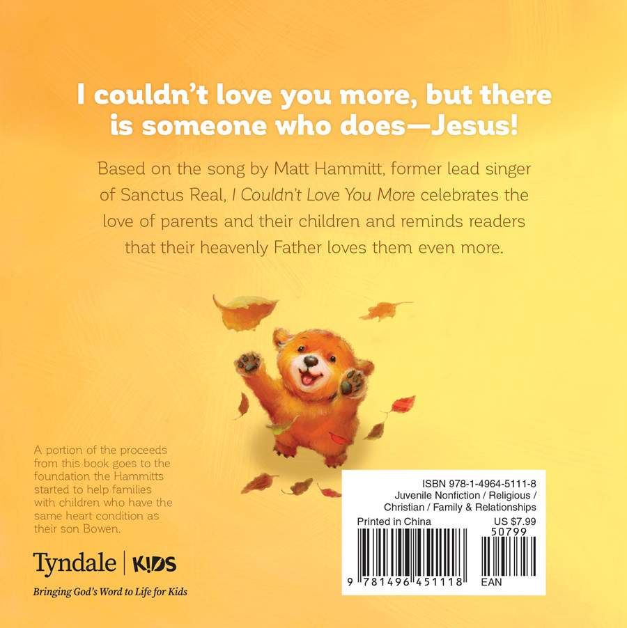 Thumbnail: I Couldn't Love You More by Jason Ingram & Matt Hammitt