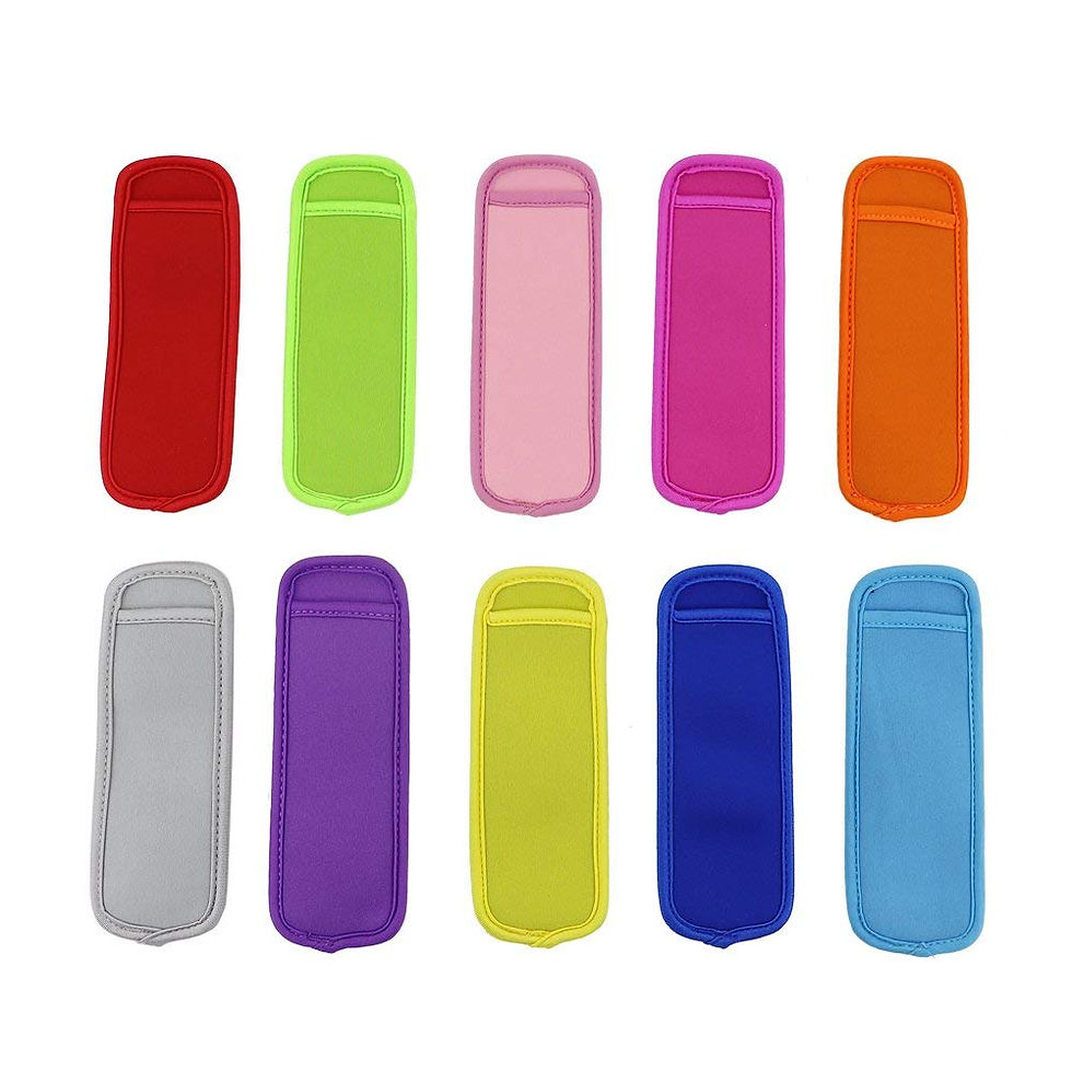 Thumbnail: Personalized Yogurt or Freeze Pop Holder for Kids