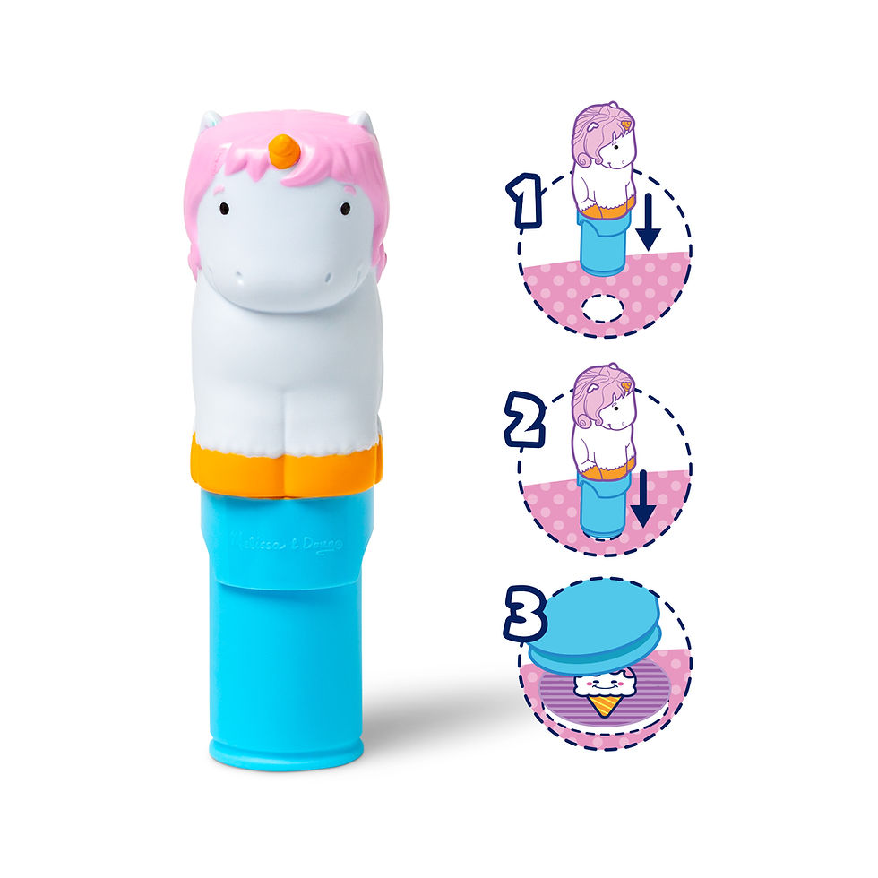 Thumbnail: Sticker WOW! Activity Pad & Sticker Stamper - Unicorn by Melissa and Doug
