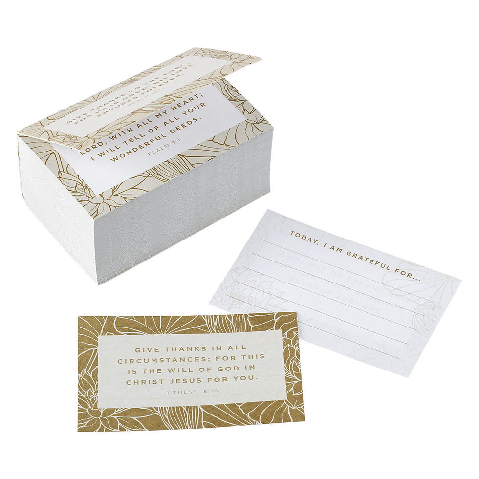 Gratitude Jar Refill Card Pack