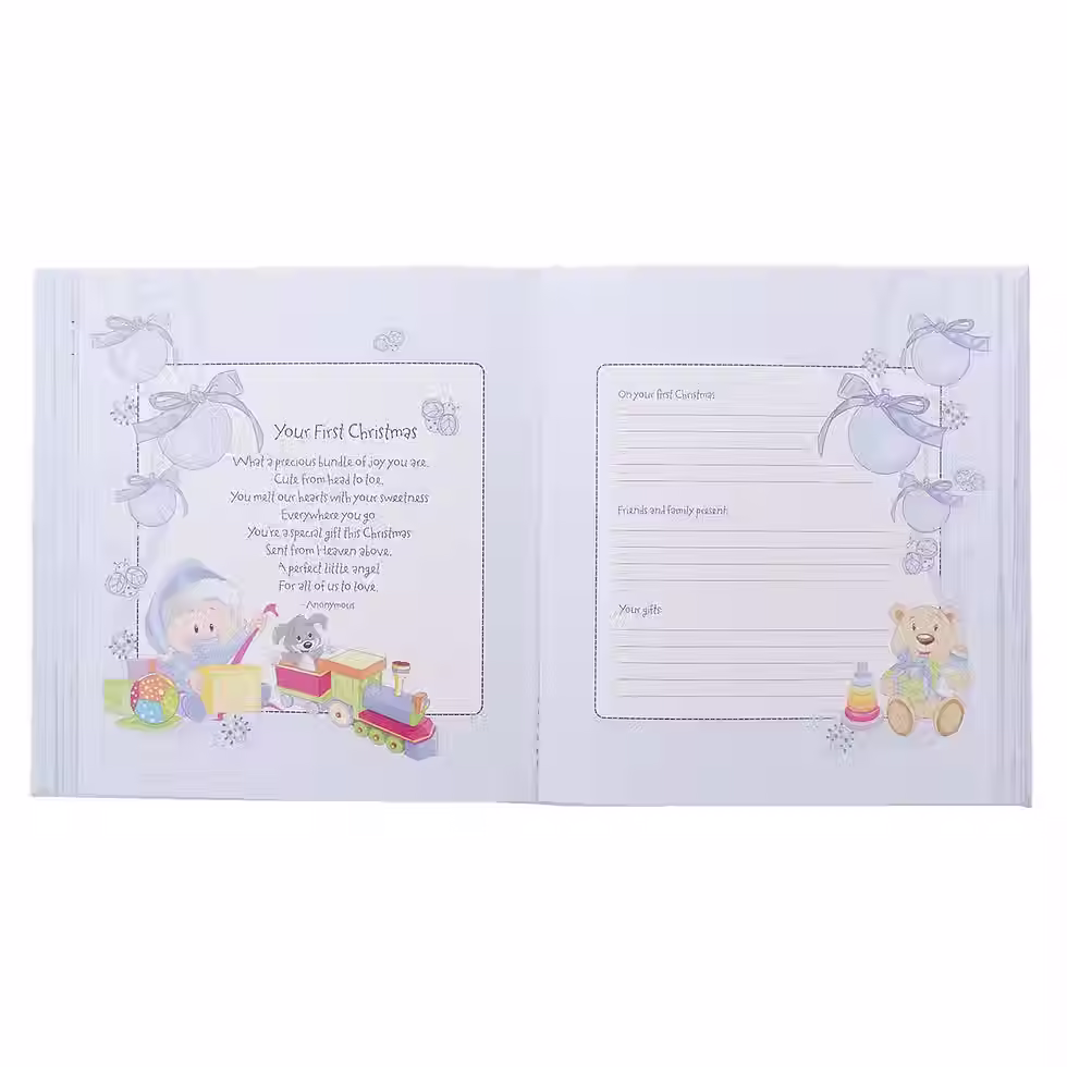 Thumbnail: Our Baby Boy Memory Book, Photo Album, Baby Shower, Baptism, New Baby, New Mom