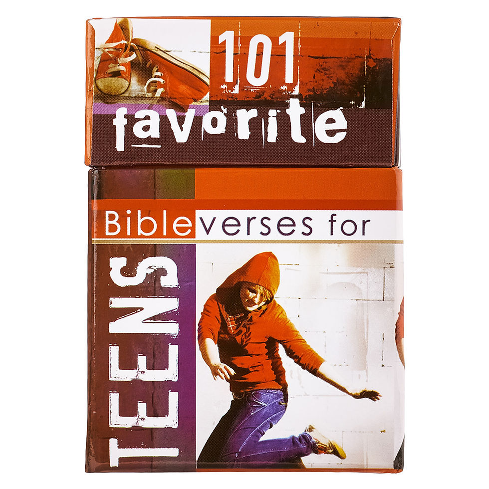 Thumbnail: 101 Favorite Bible Verses for Teens