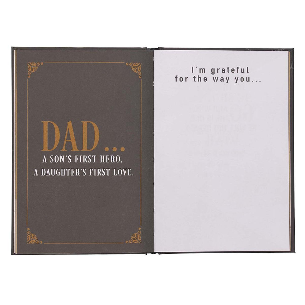 Thumbnail: To Dad, with Love Prompted Gift Book
