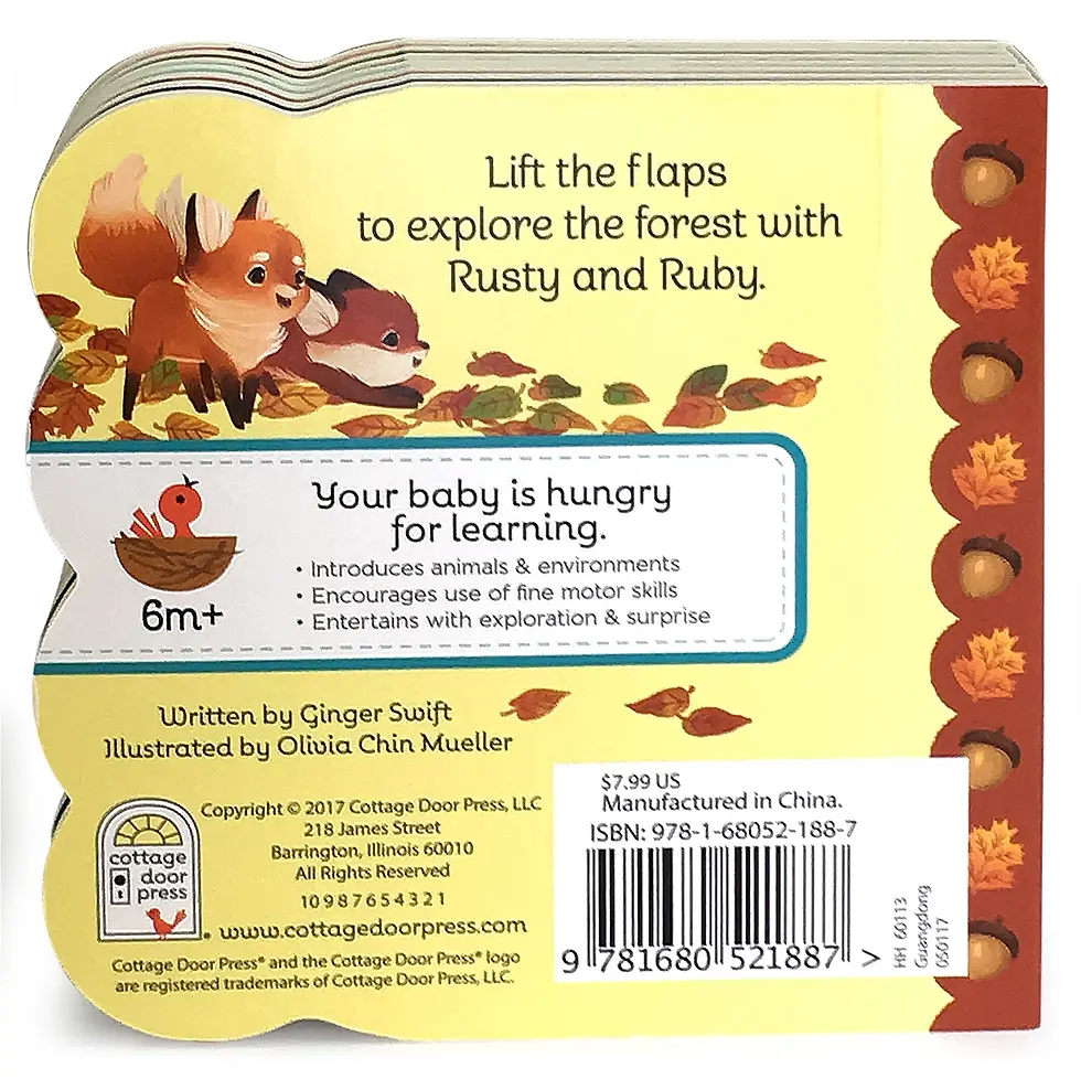 Thumbnail: Babies In The Forest First Lift-a-Flap Book 