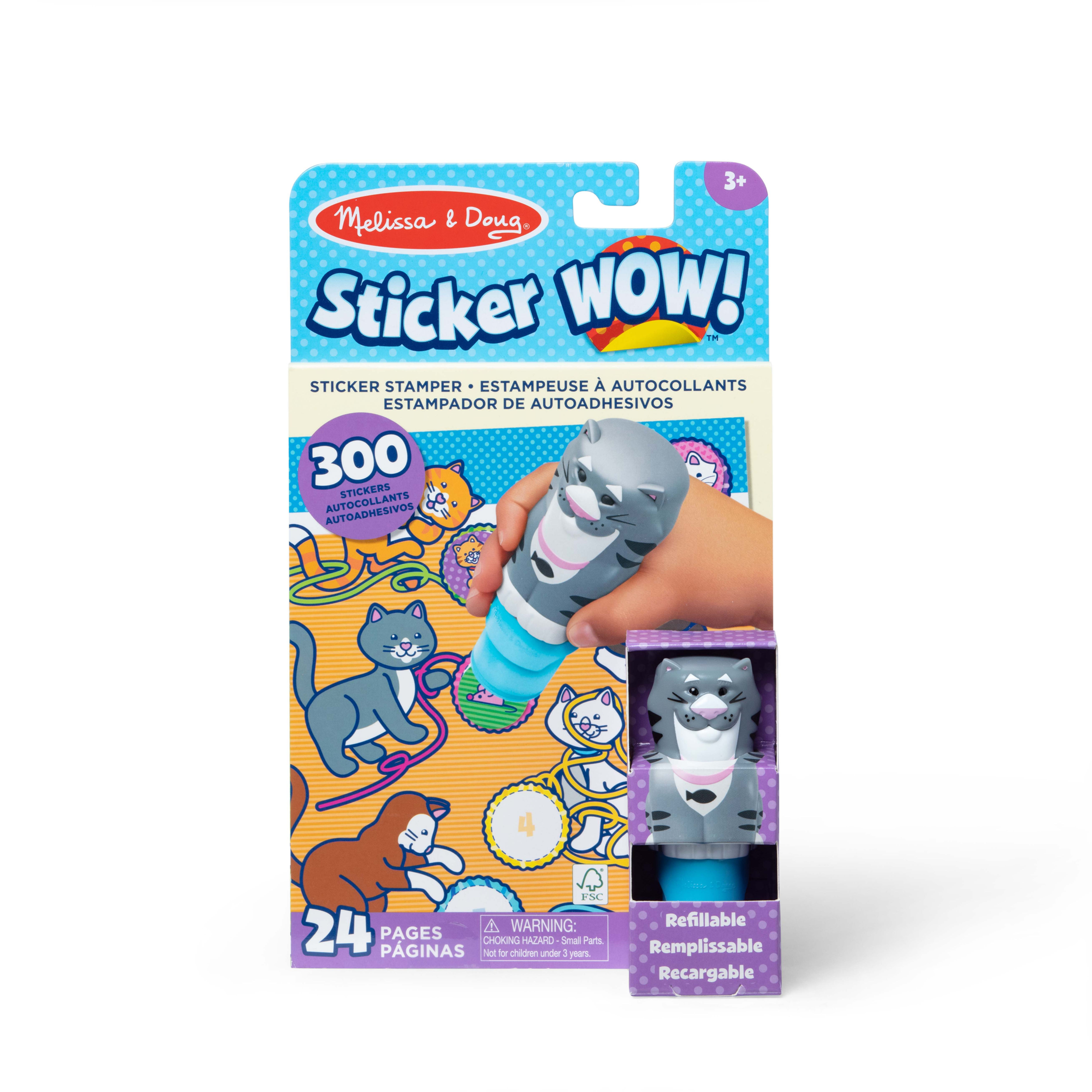 Sticker WOW! Cat by Melissa and Doug Refillable