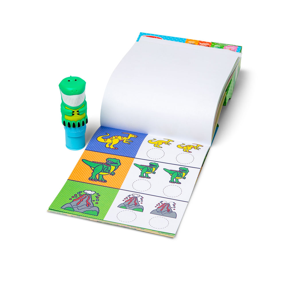 Thumbnail: Sticker WOW! Activity Pad & Sticker Stamper - Dinosaur by Melissa and Doug