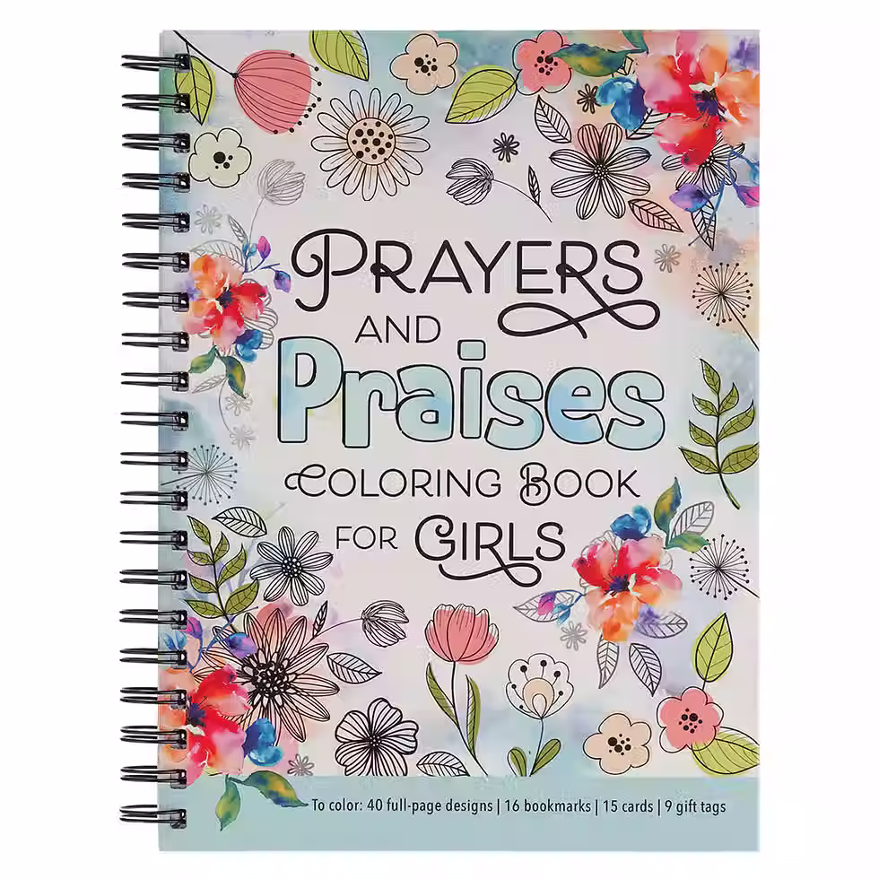 Coloring, Juvenile coloring books, Praise for girls