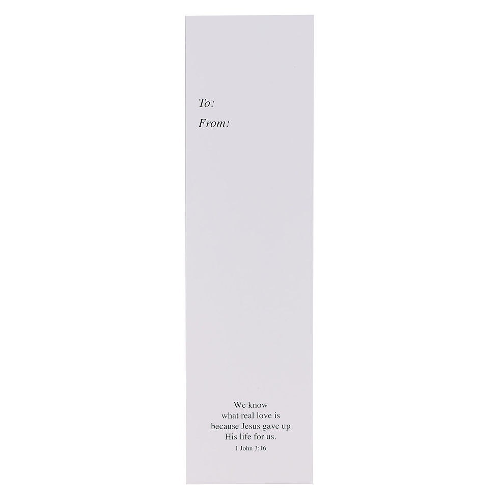 Thumbnail: Jesus Loves You Sunday School/Teacher Bookmark Set - 1 John 3:16