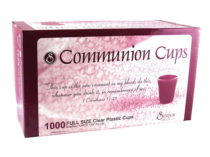 Communion Cups 1000 count by Swanson Inc.