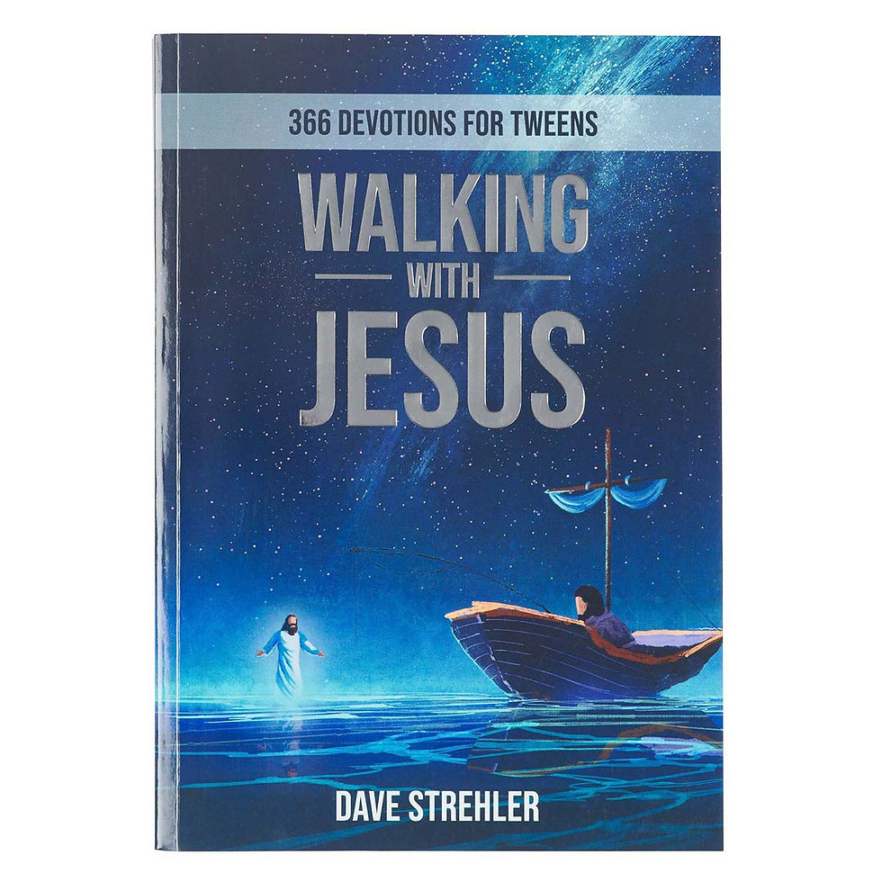 Thumbnail: Walking With Jesus 365 Devotions for Tweens by Dave Strehler