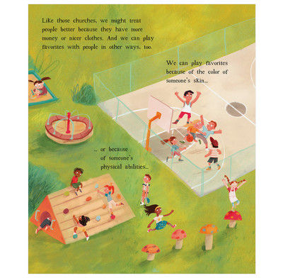 Thumbnail: The Big Wide Welcome Storybook A True Story About Jesus, James, and a Church That Learned to Love All Sorts of People