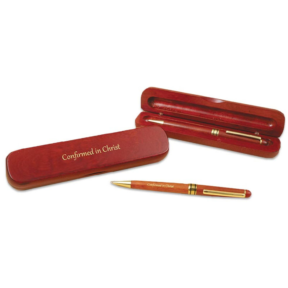 Confirmation Pen w/Wood Case