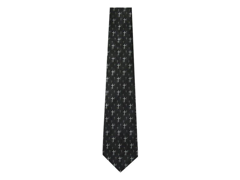 Tie Polyester Floating Crosses