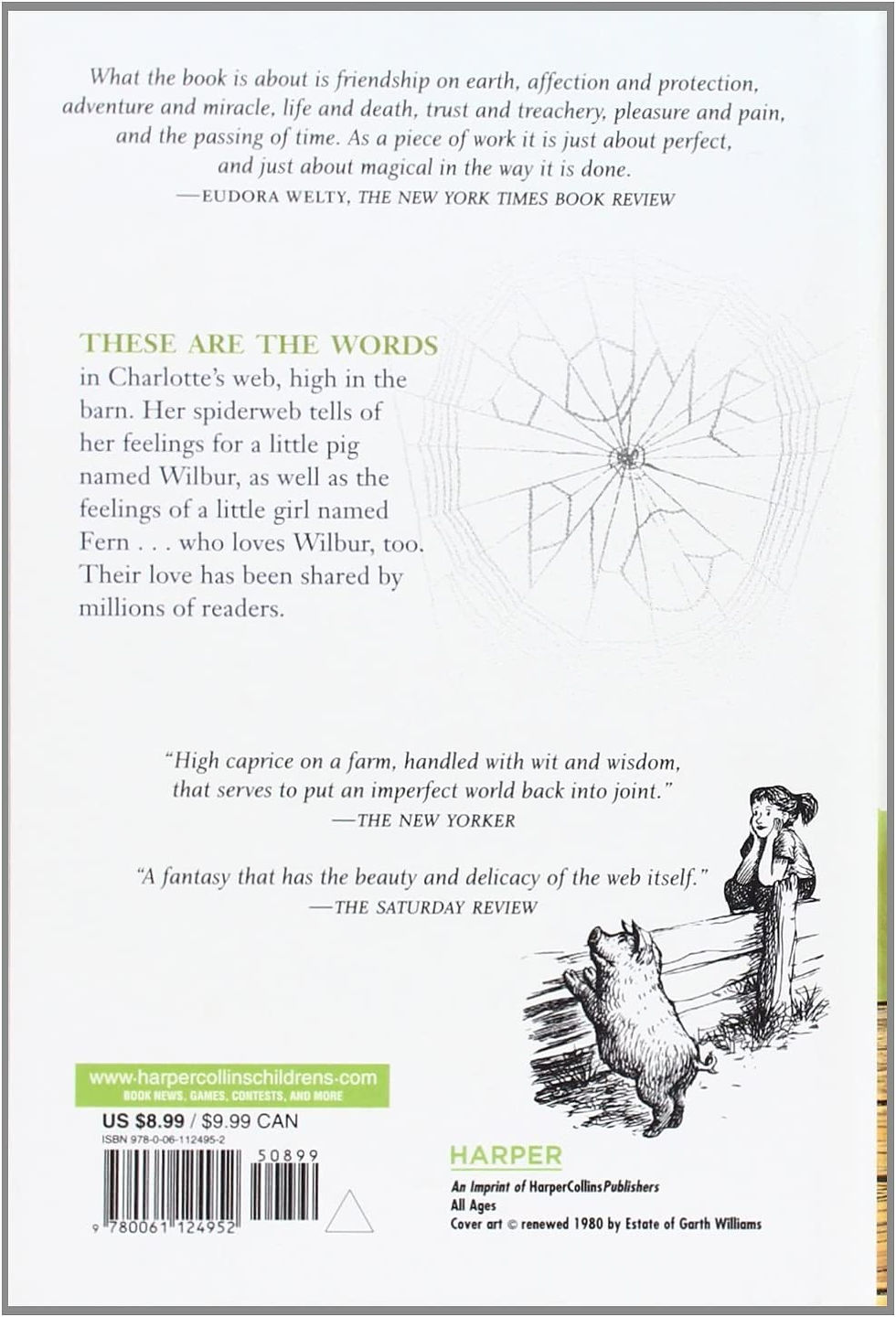 Charlotte's Web by E. B White