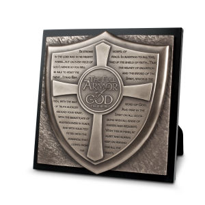 The Full Armor Of God Plaque Ephesians 6:10-18 by Lighthouse Gifts