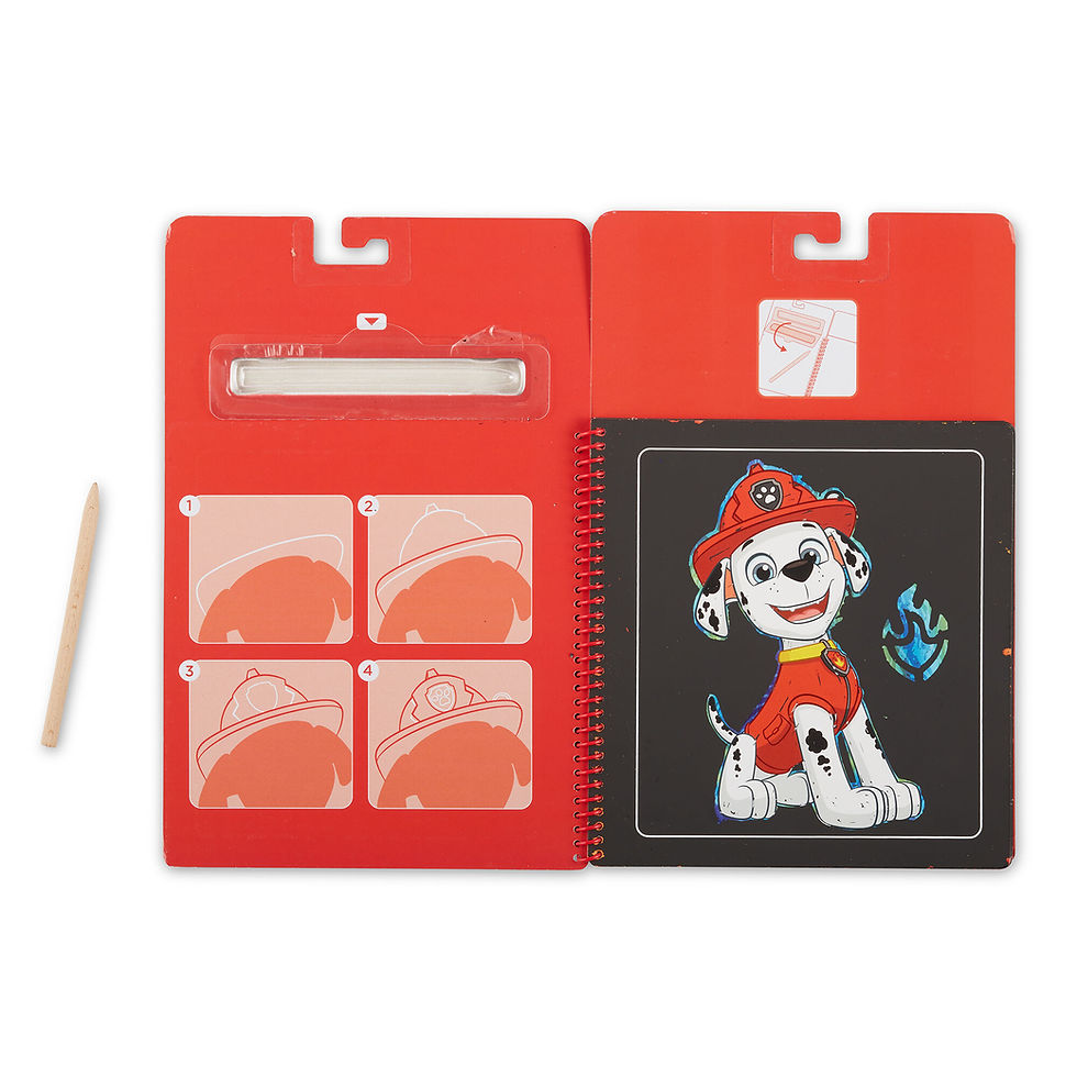 Thumbnail: PAW Patrol Scratch Art Pad - Marshall SKU: 33261