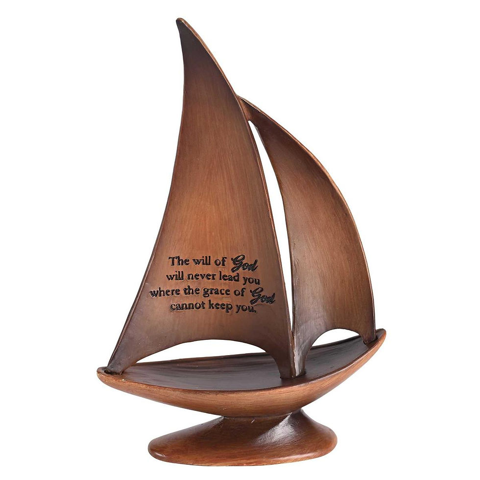 Sailboat The Will Of God 8.5H  Item#: SBR-7