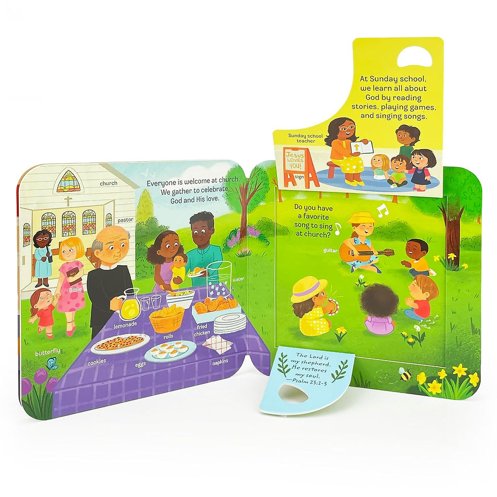 Thumbnail: God Peek-A-Flap Board Book