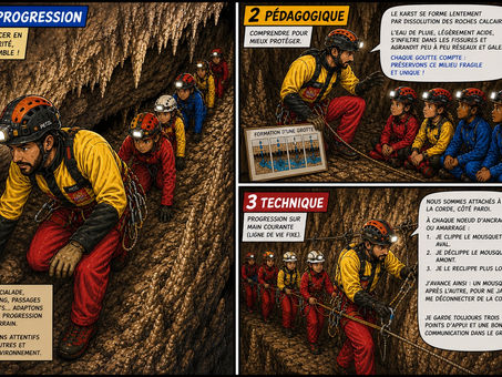 Témoignages : des jeunes aventuriers découvrent la spéléologie