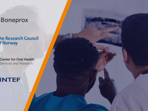 Boneprox receives 11 million to lead one of the world's largest A.I research projects in dentistry