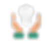Two hands holding a tooth