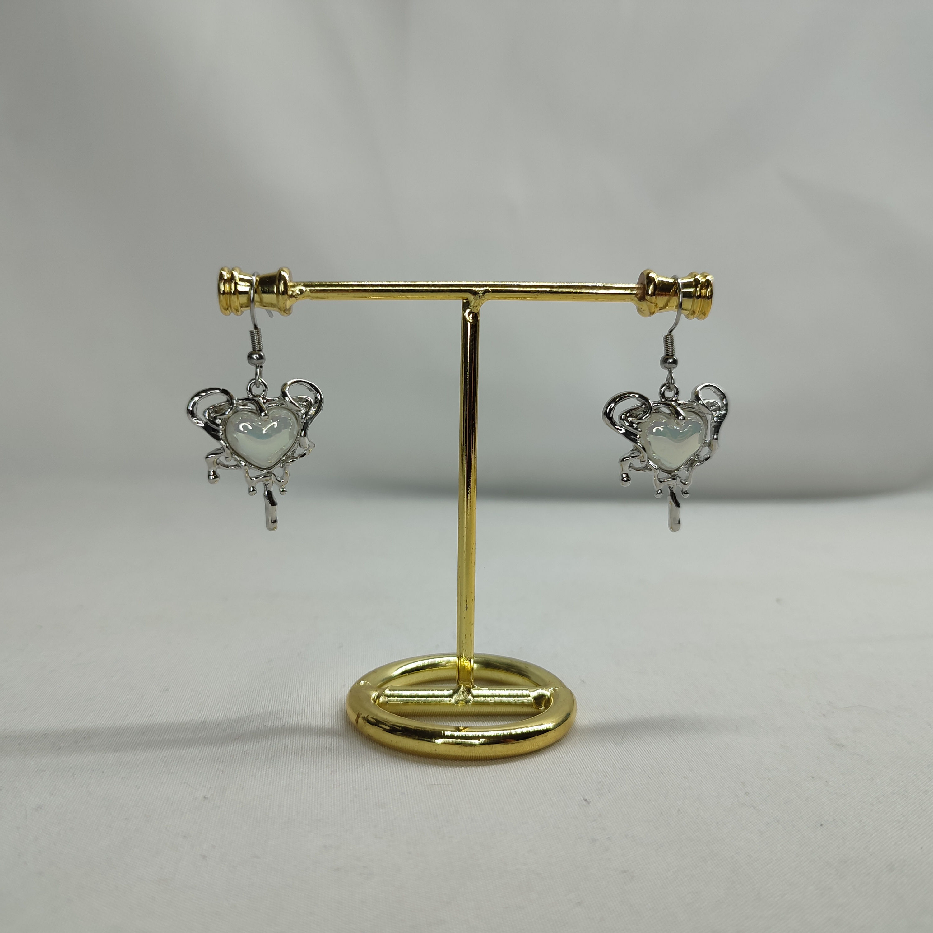 Aretes Corazón Silver