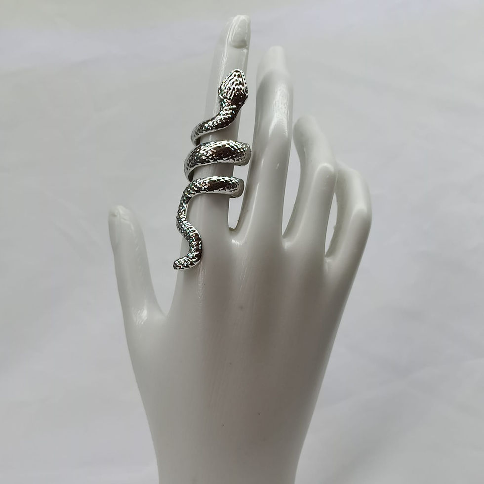 Miniatura: Anillo Serpiente Grande