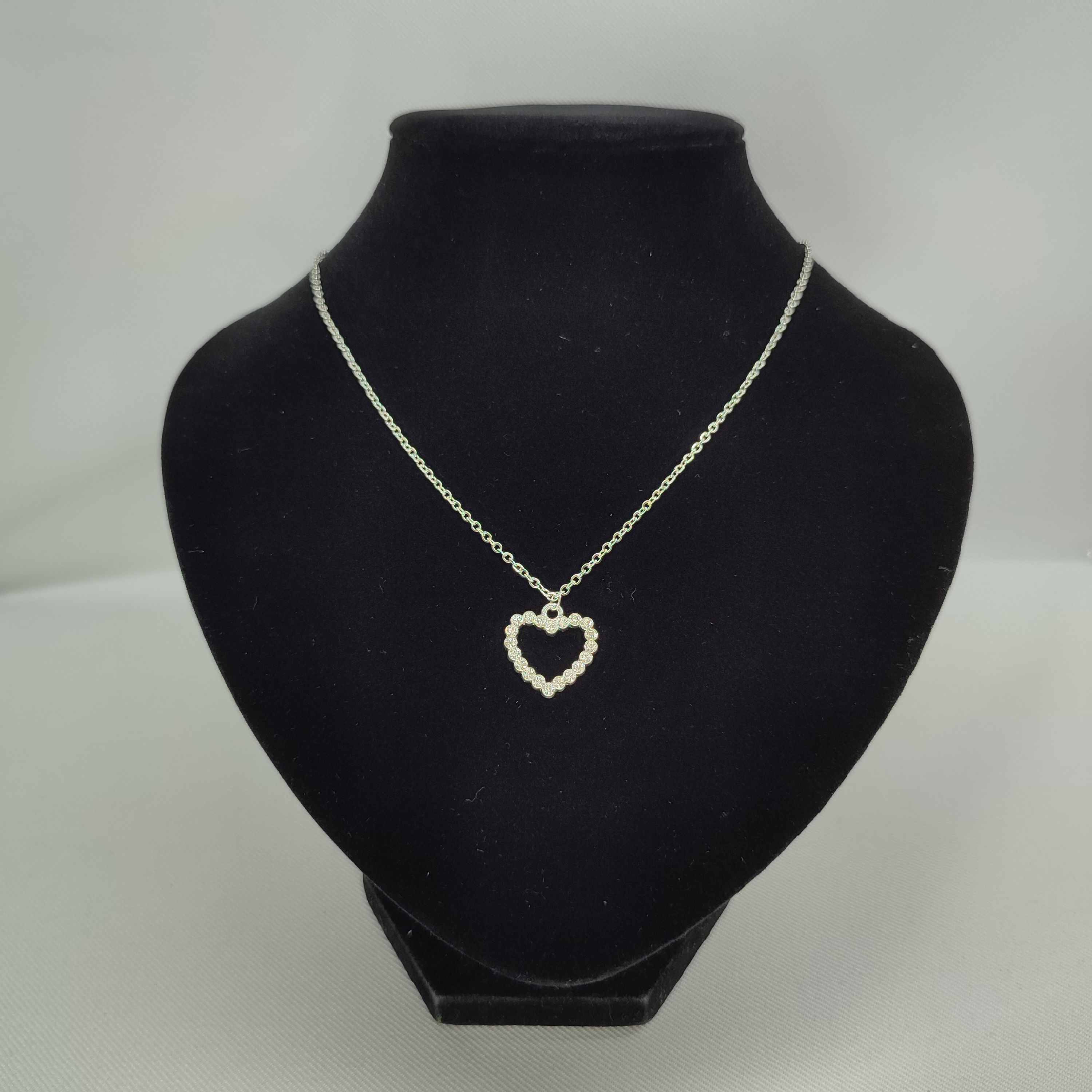 Collar Corazón Diamante