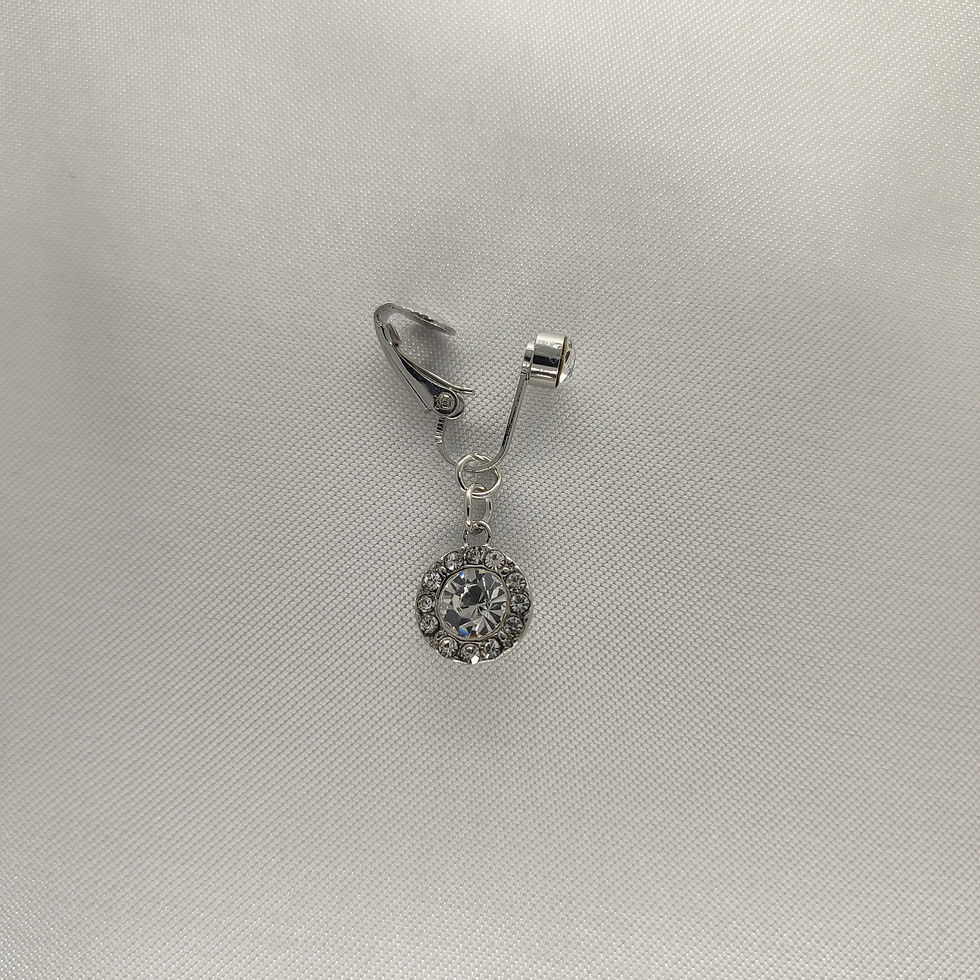 Miniatura: Piercing Falso Ombligo Diamante