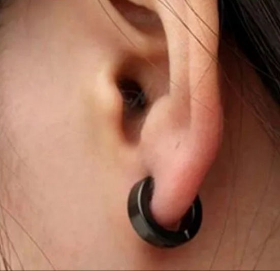 Miniatura: Arete Falso a Presión Sencillo